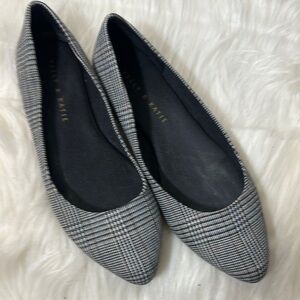 Kelly & Katie Black and Gray Flats Classic Loafers